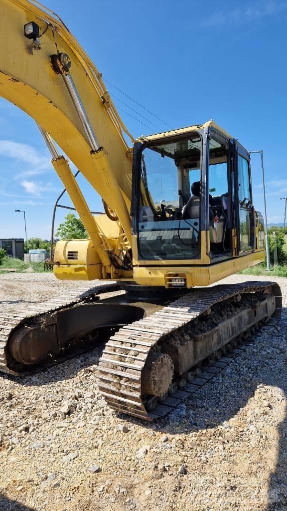 Komatsu PC 210 NLC-8 Pásová rýpadla