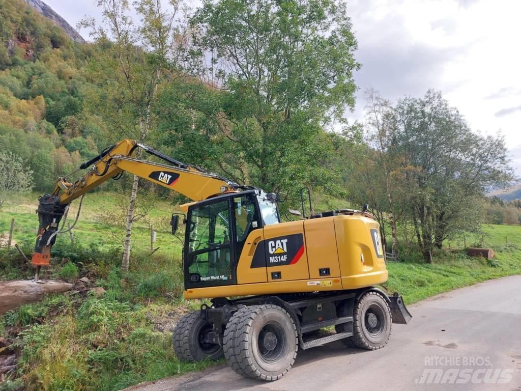 CAT M 314 F Kolová rýpadla