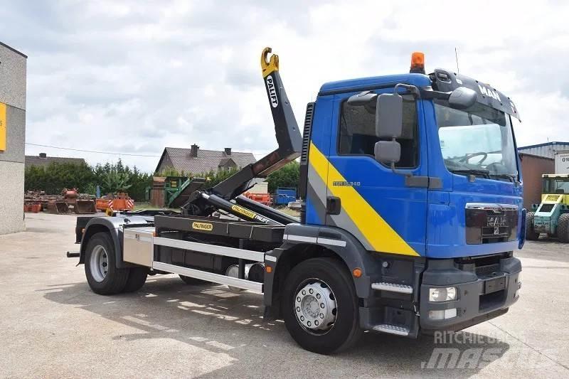 MAN TGM 18.340 Hákový nosič kontejnerů