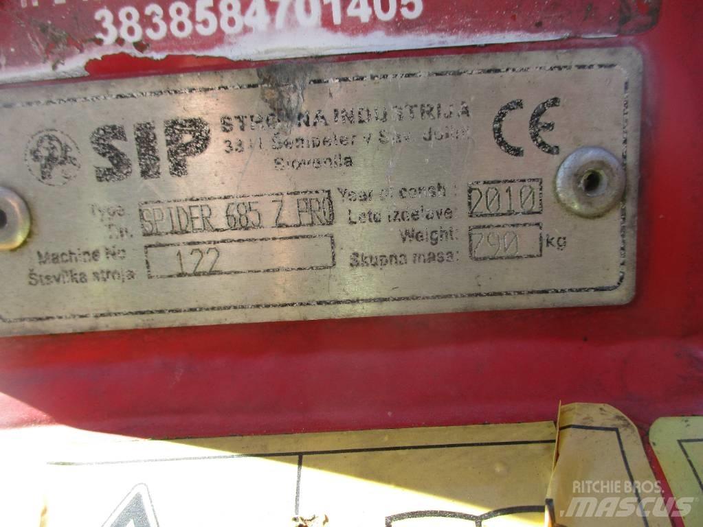 SIP Spider 685/6 Obraceče a shrabovače sena