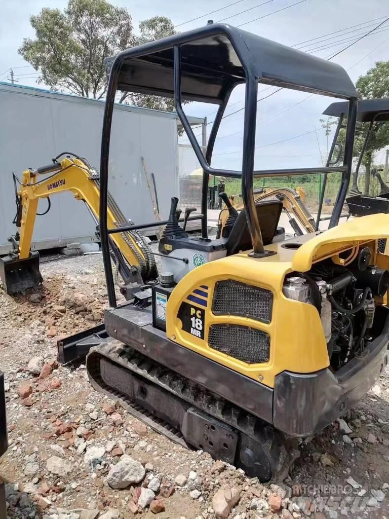 Komatsu PC18 Pásová rýpadla