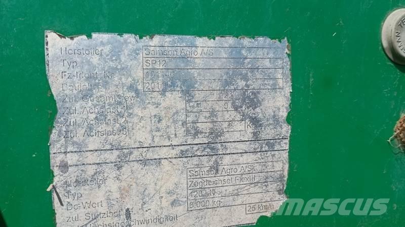 Samson SP 12 Rozmetadla chlévské mrvy