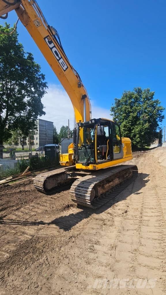 JCB 210 Pásová rýpadla