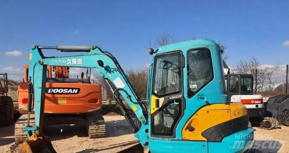 Kubota KX 161-3S T Pásová rýpadla