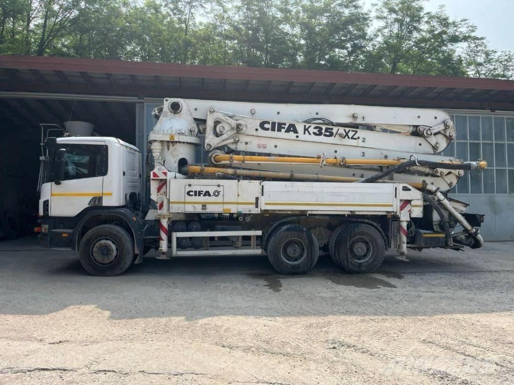 Scania P 114-380 Nákladní auta s čerpadly betonu