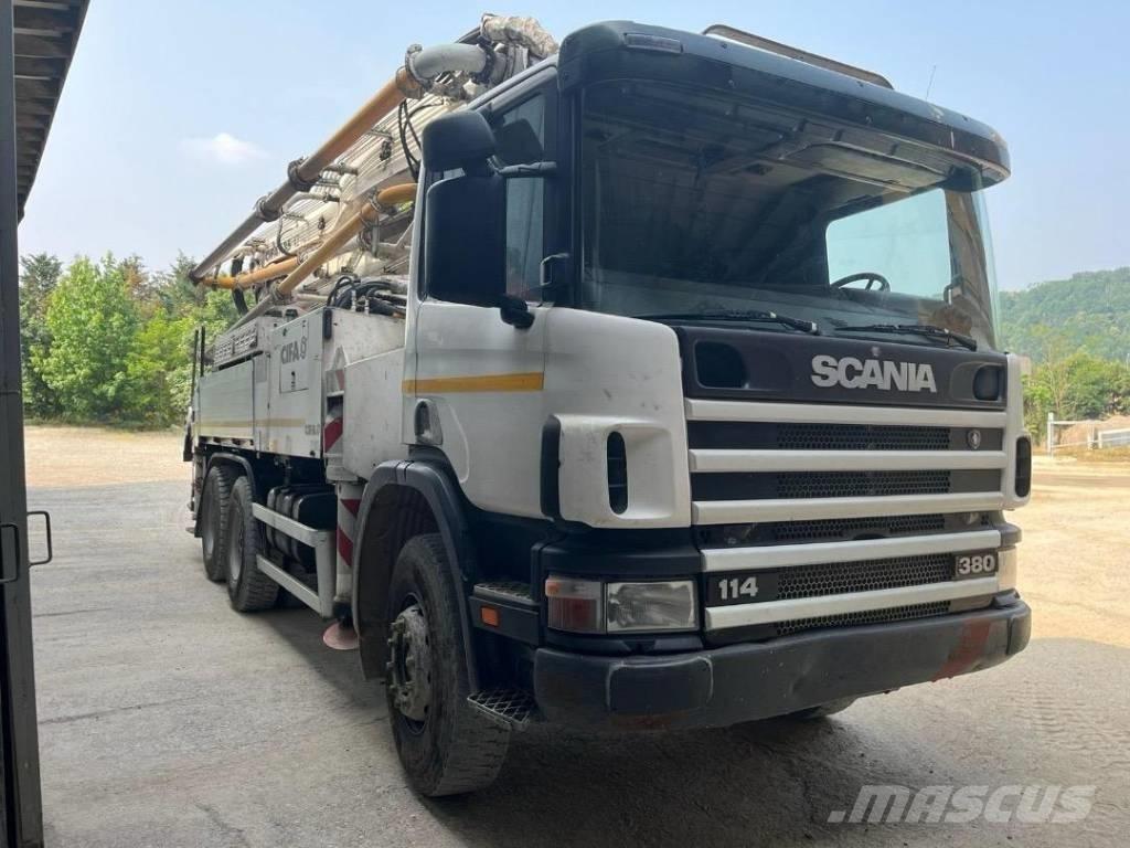 Scania P 114-380 Nákladní auta s čerpadly betonu