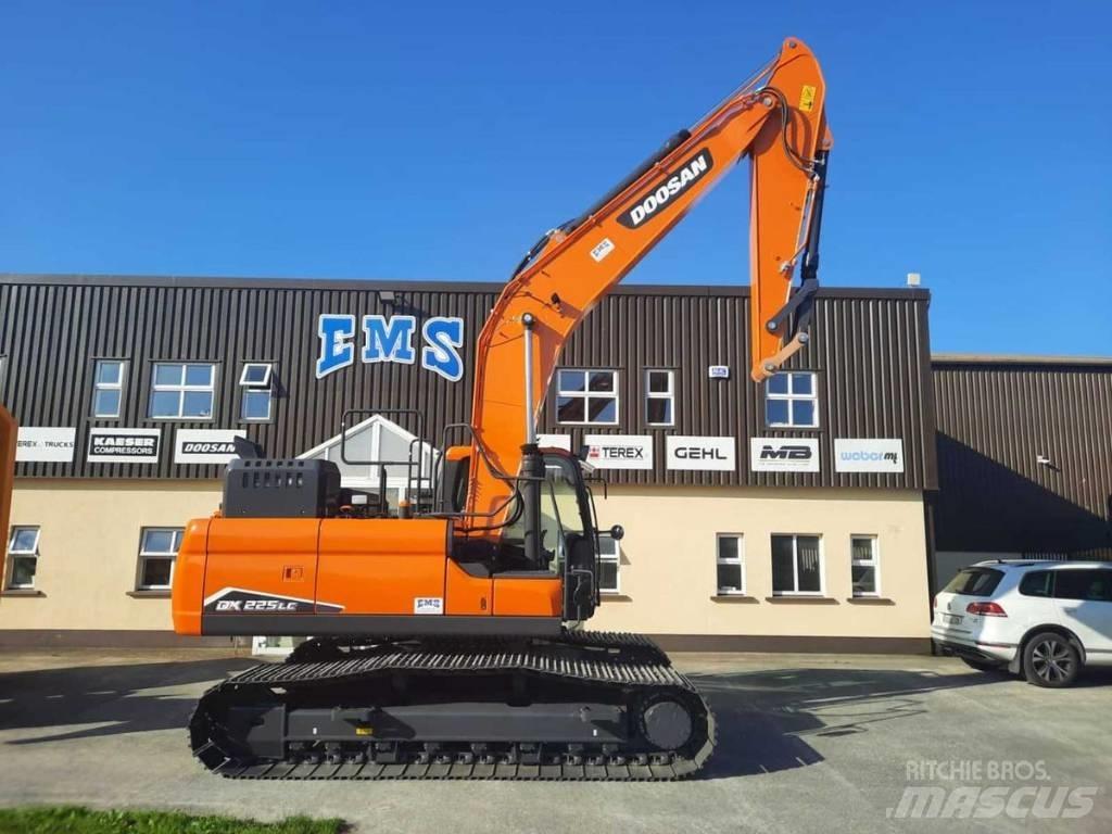 Doosan Dx225LC-7 Pásová rýpadla