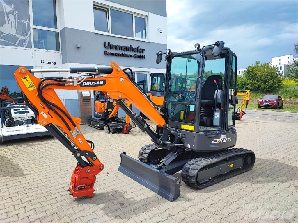 Doosan DX27z Mini rýpadla < 7t