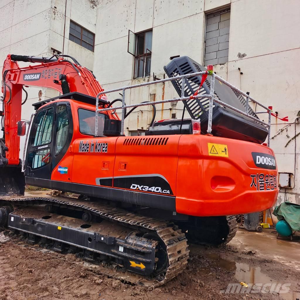 Doosan DX 340 LC Pásová rýpadla