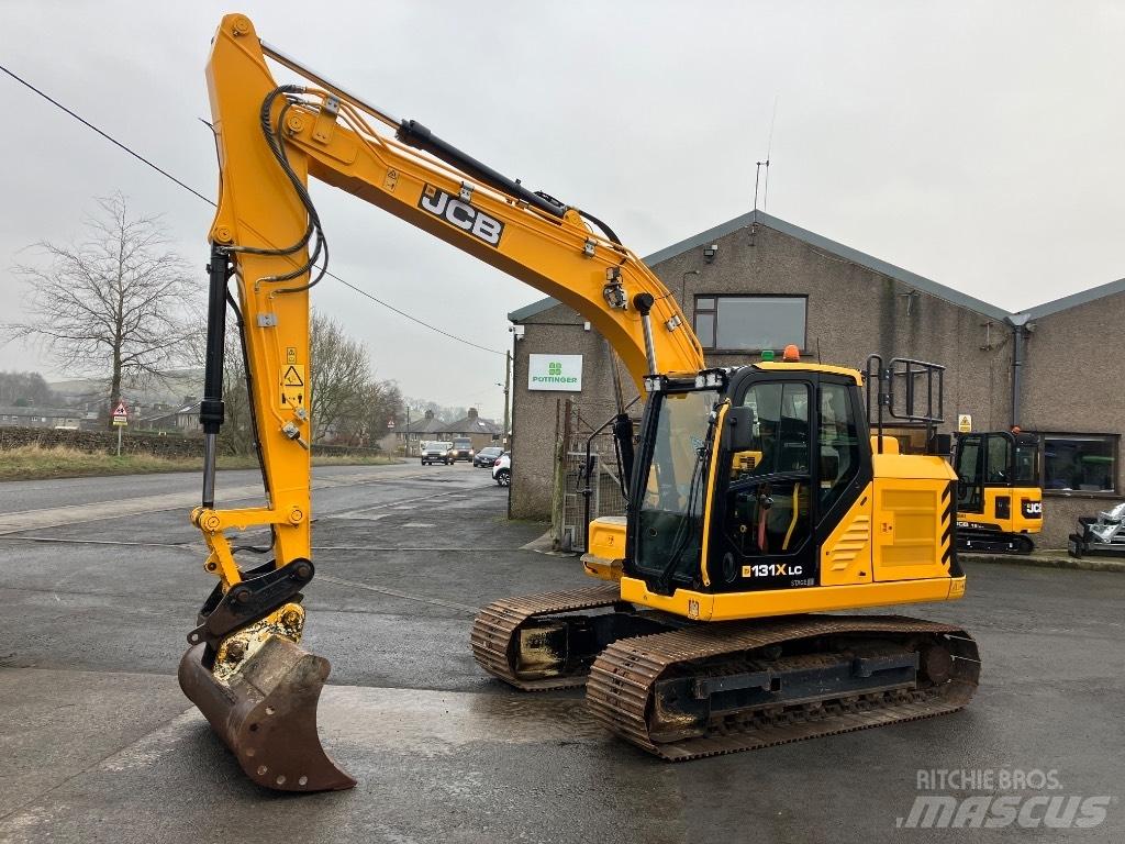 JCB 131 XLC Pásová rýpadla