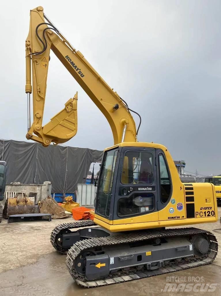 Komatsu PC 120 Pásová rýpadla