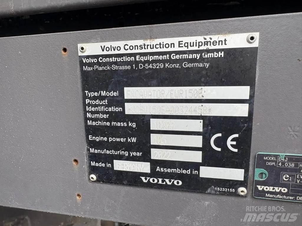 Volvo EWR150E Kolová rýpadla