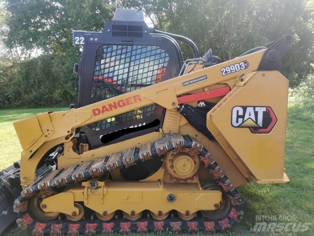 CAT 299 Smykem řízené nakladače