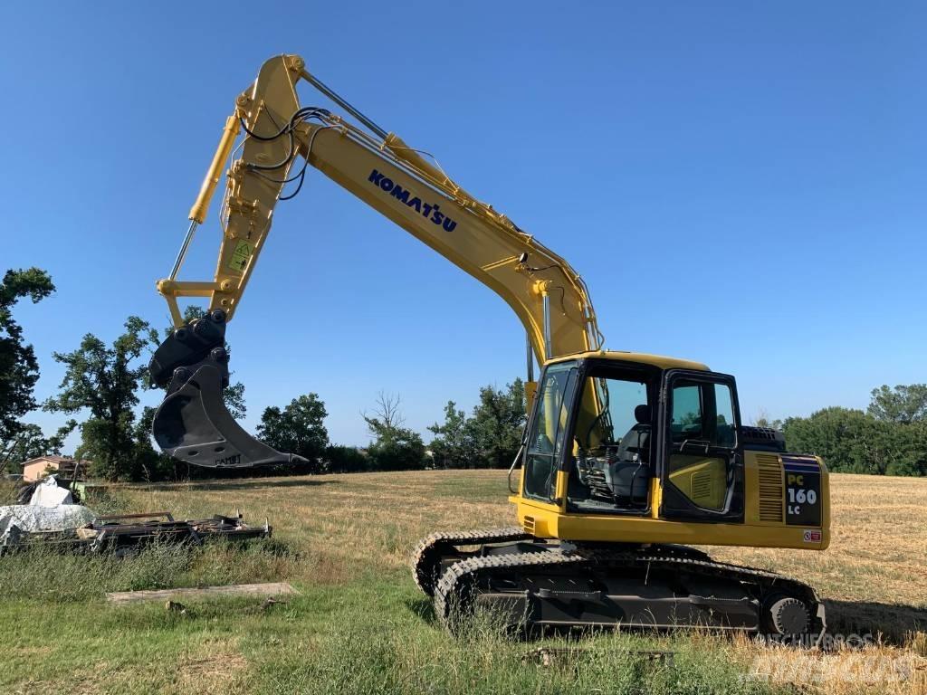 Komatsu PC 160 LC-7 Pásová rýpadla