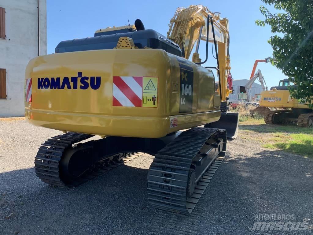 Komatsu PC 160 LC-7 Pásová rýpadla