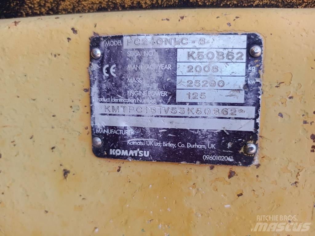 Komatsu PC 240 LC-8 Pásová rýpadla