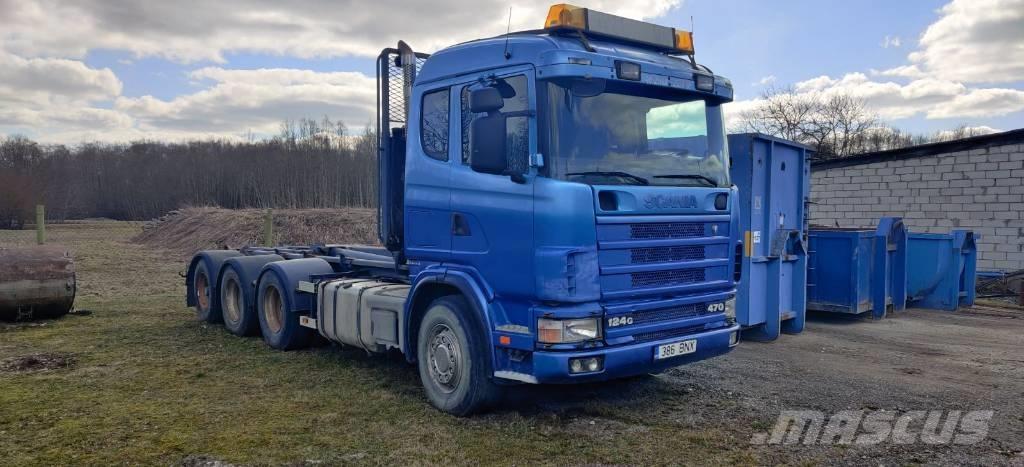 Scania R 124 GB6X4NA Sklápěče