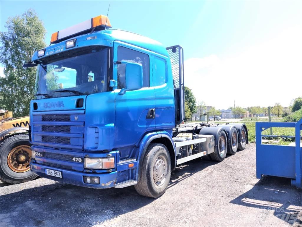 Scania R 124 GB6X4NA Sklápěče
