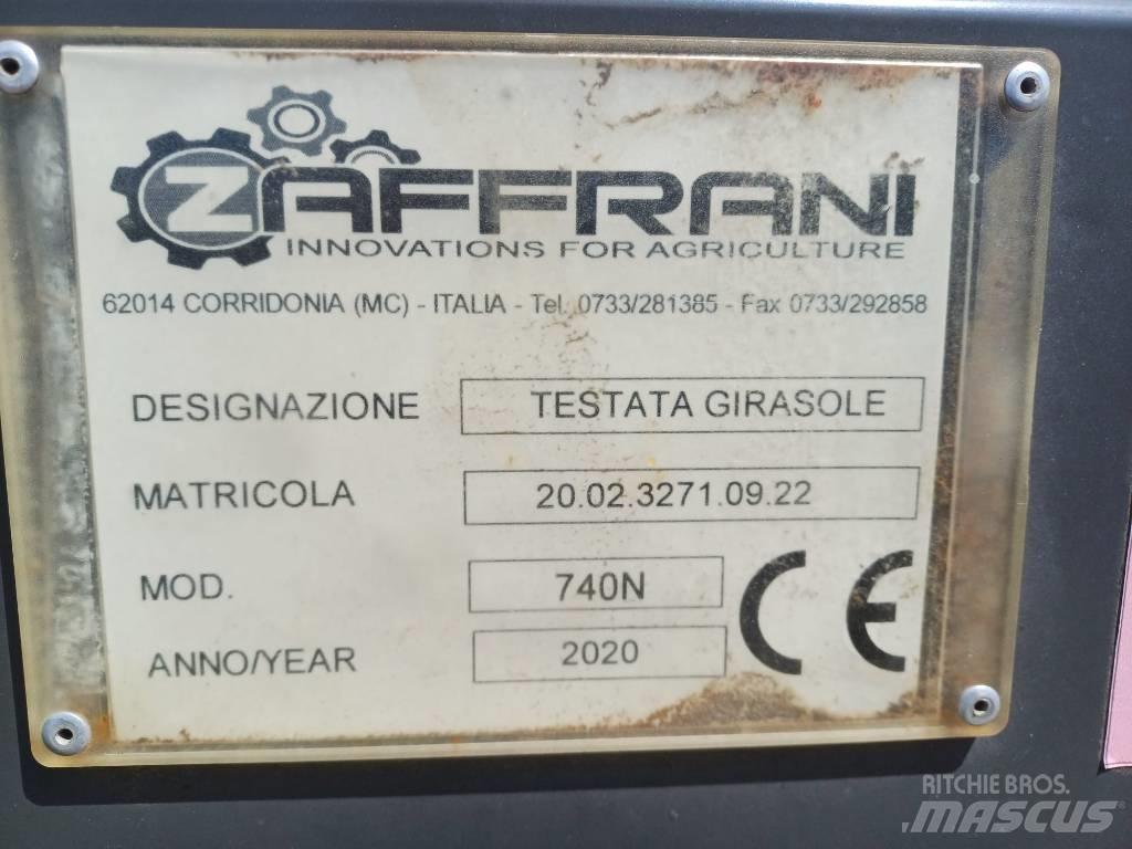  Zaffrani 740N Kombajnové hlavice
