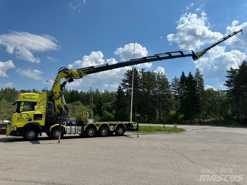 Scania R 650 10x4 Autojeřáby, hydraulické ruky