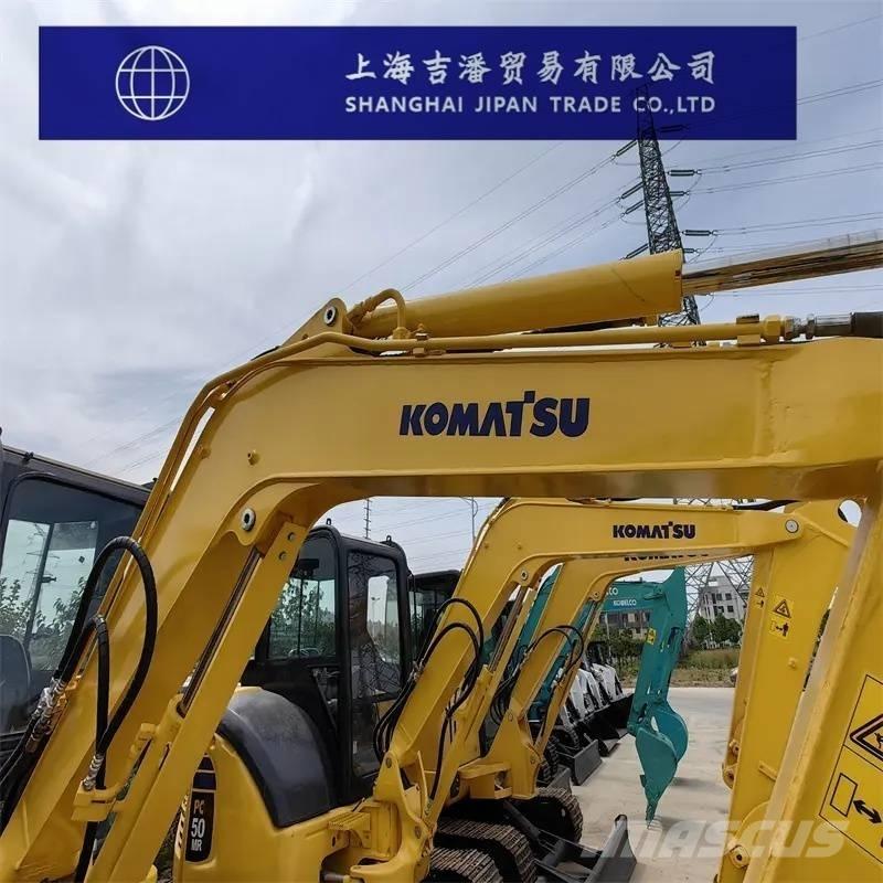 Komatsu PC 50 MR Pásová rýpadla