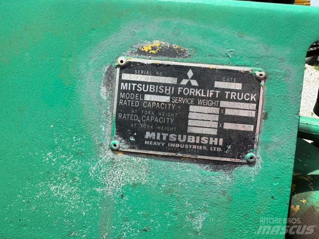 Mitsubishi FD40 Další