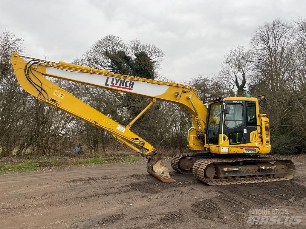 Komatsu PC 138 Rýpadla s dlouhým dosahem