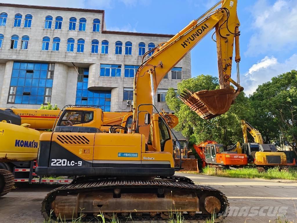 Hyundai R 220LC-9S Pásová rýpadla