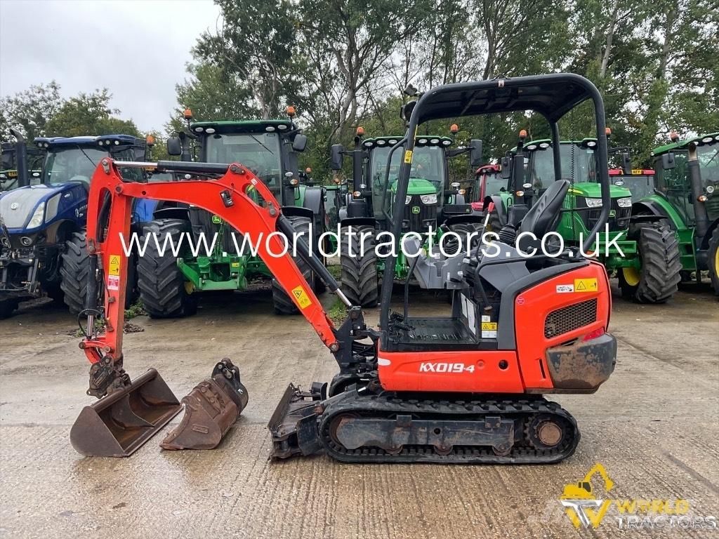 Kubota KX 019-4 Mini rýpadla < 7t