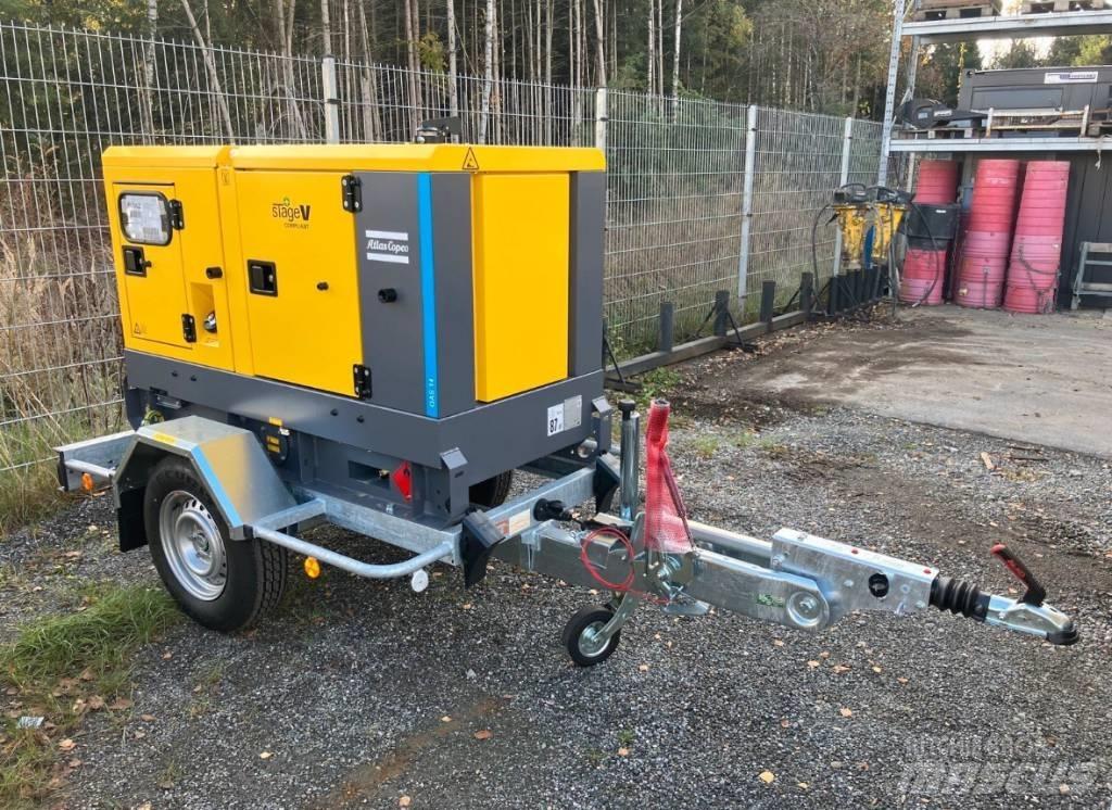 Atlas Copco QAS 14 Naftové generátory