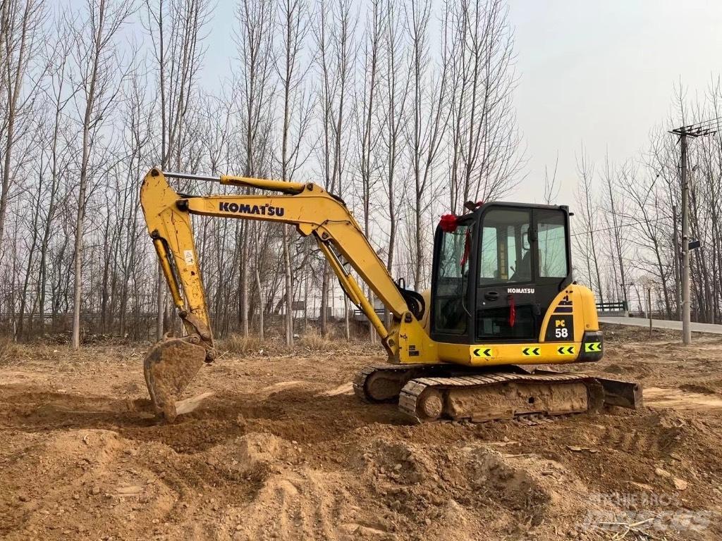 Komatsu PC58 Midi rýpadla 7t - 12t