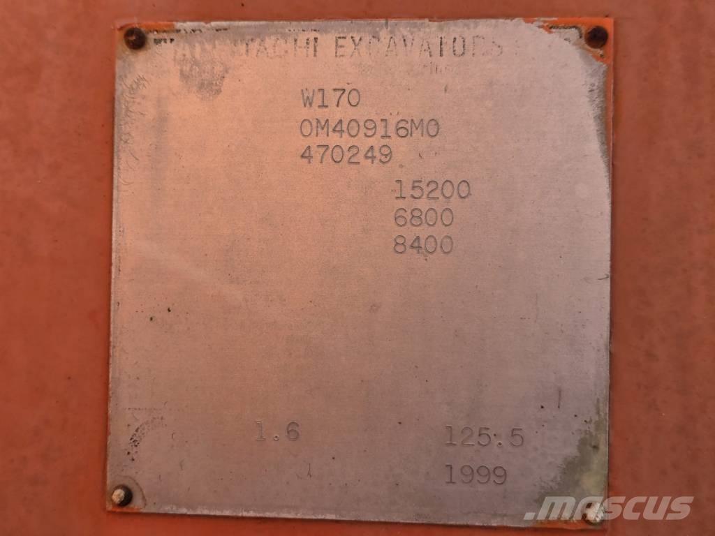 Fiat-Hitachi W170 Kolové nakladače