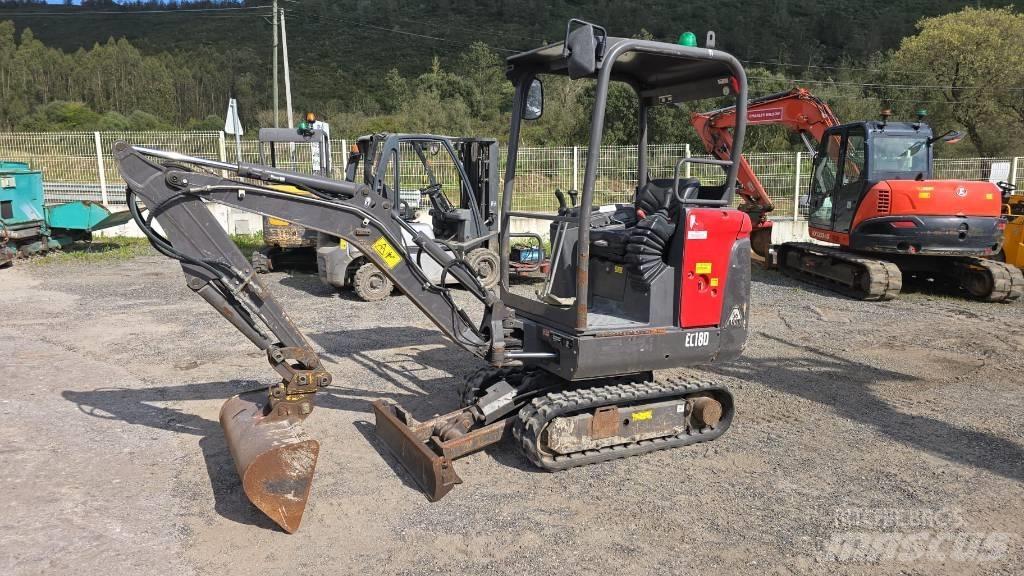 Volvo EC 18 Mini rýpadla < 7t