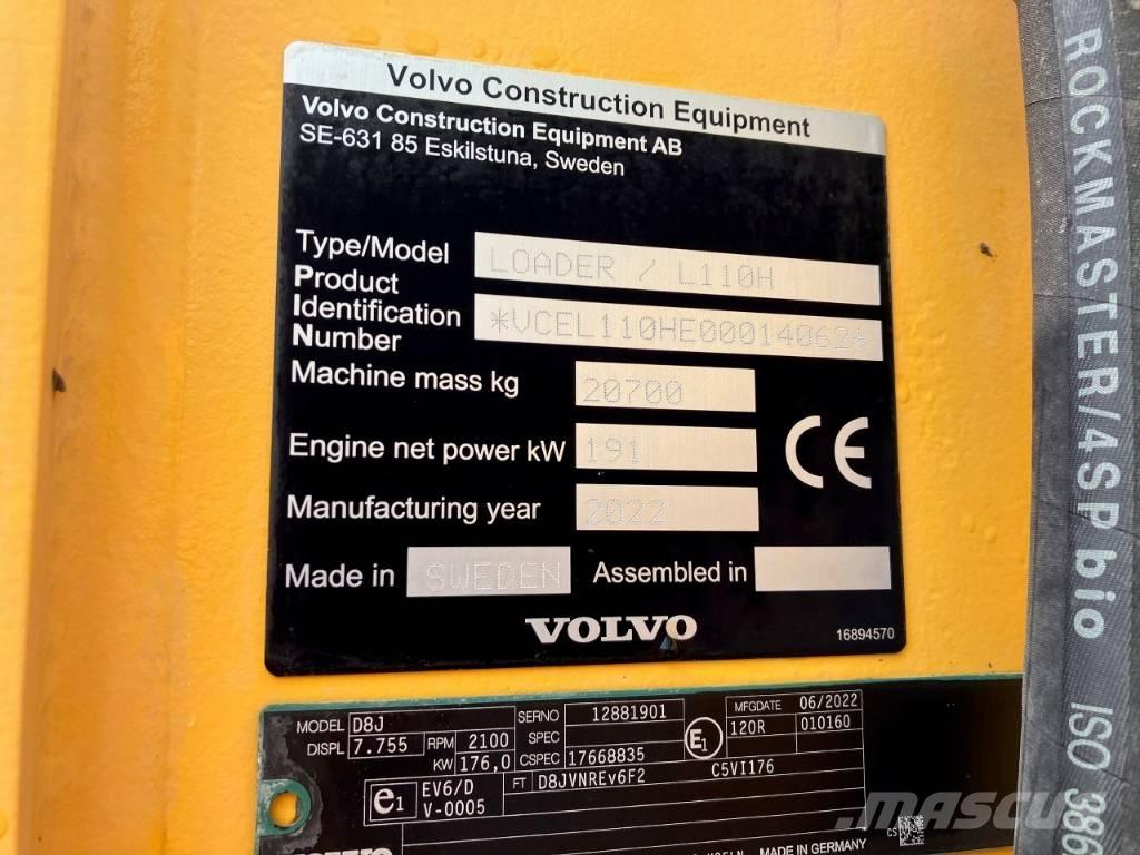 Volvo L 110 H Kolové nakladače