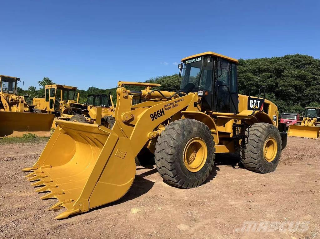 CAT 966H Kolové nakladače