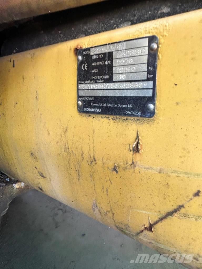 Komatsu PC 210 LC-8 Pásová rýpadla