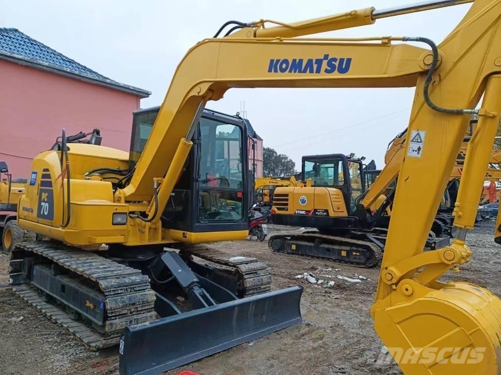 Komatsu PC 70-8 Pásová rýpadla