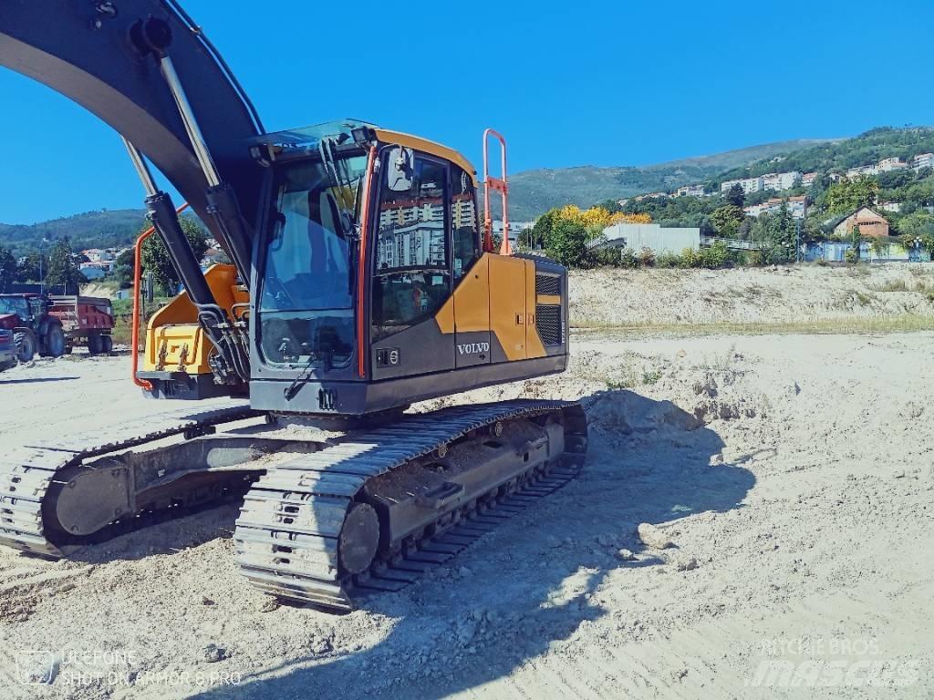 Volvo EC220EL Pásová rýpadla