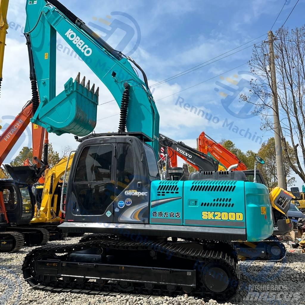Kobelco SK 200 Pásová rýpadla