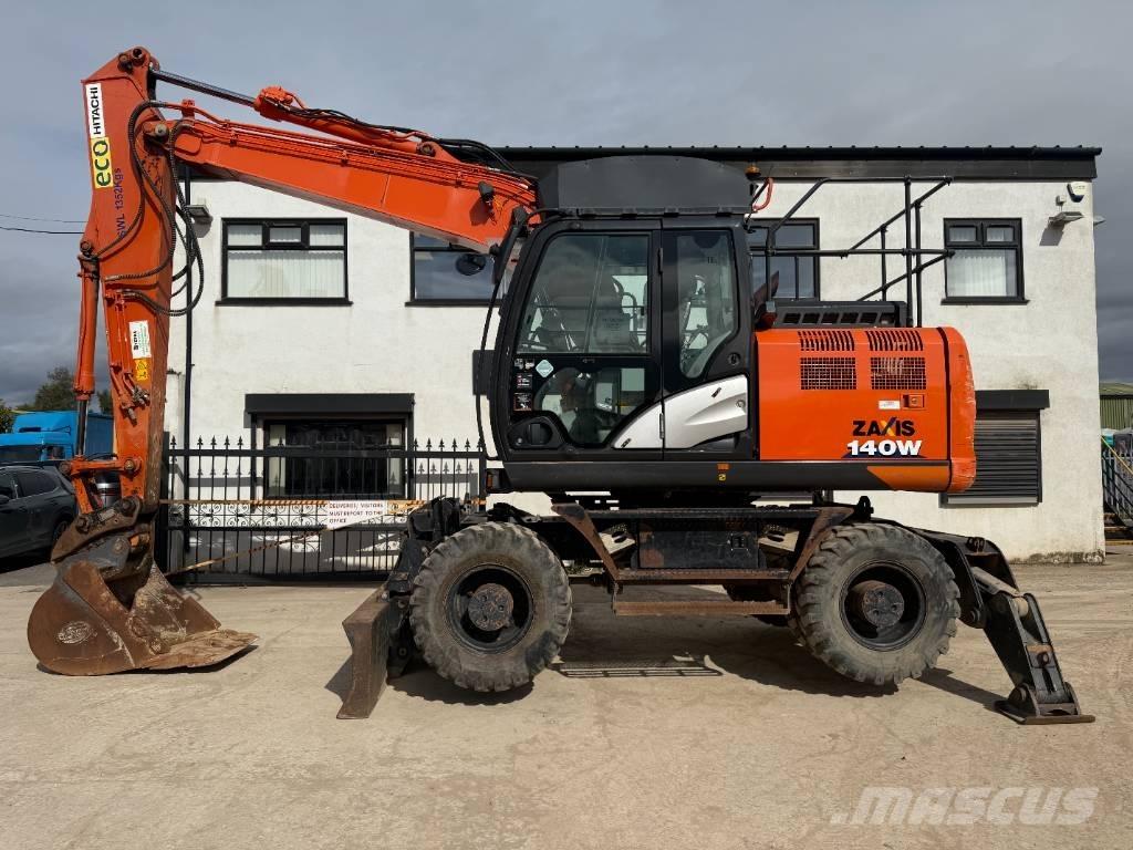Hitachi ZX 140 W-6 Kolová rýpadla