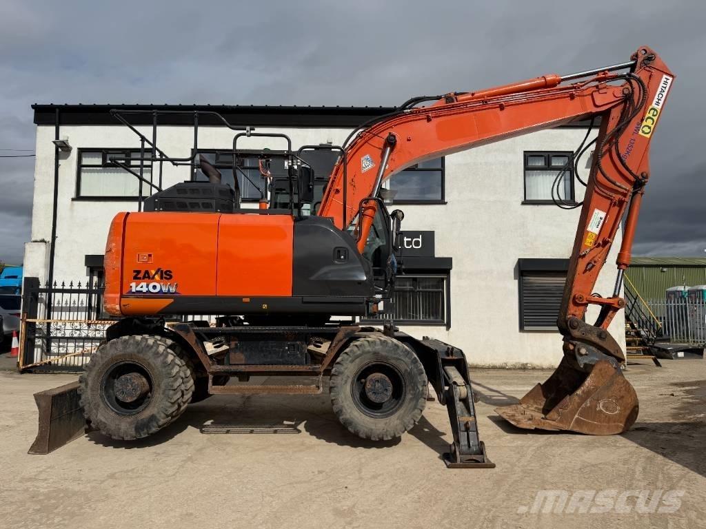 Hitachi ZX 140 W-6 Kolová rýpadla