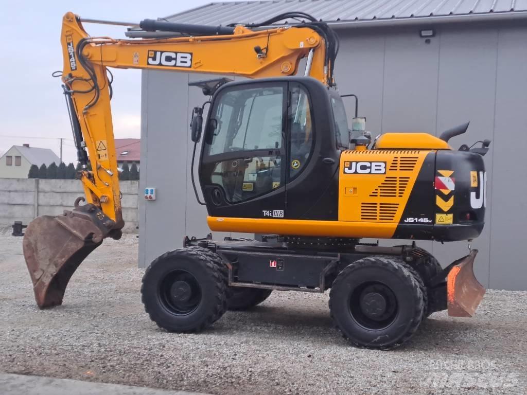 JCB JS145 W Kolová rýpadla