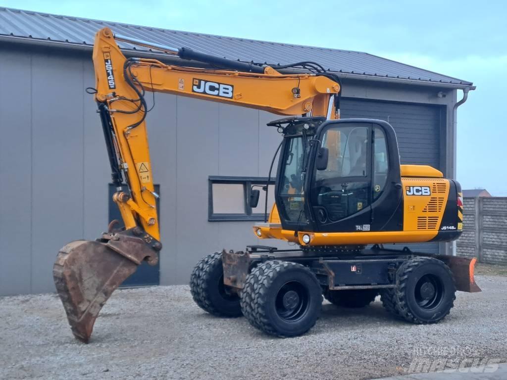 JCB JS145 W Kolová rýpadla