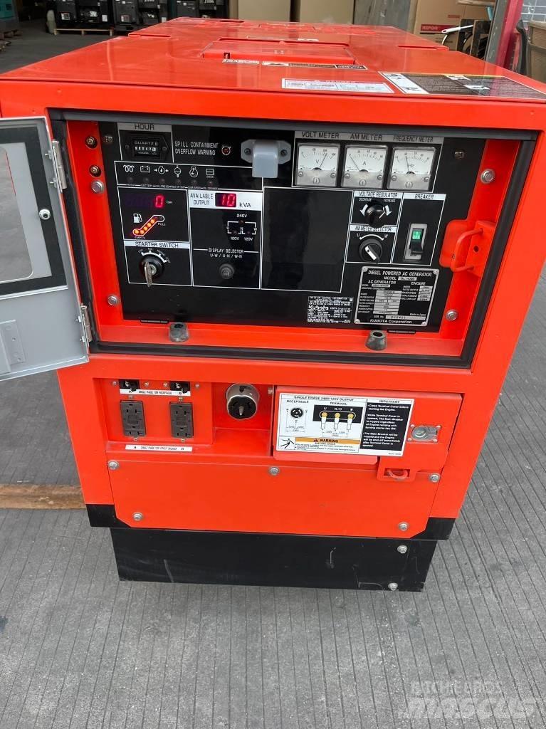 Kubota 12KVA Naftové generátory