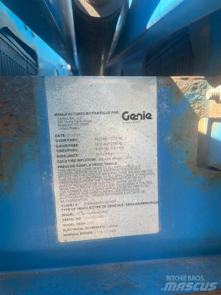 Genie TZ-50 Přívěsové plošiny