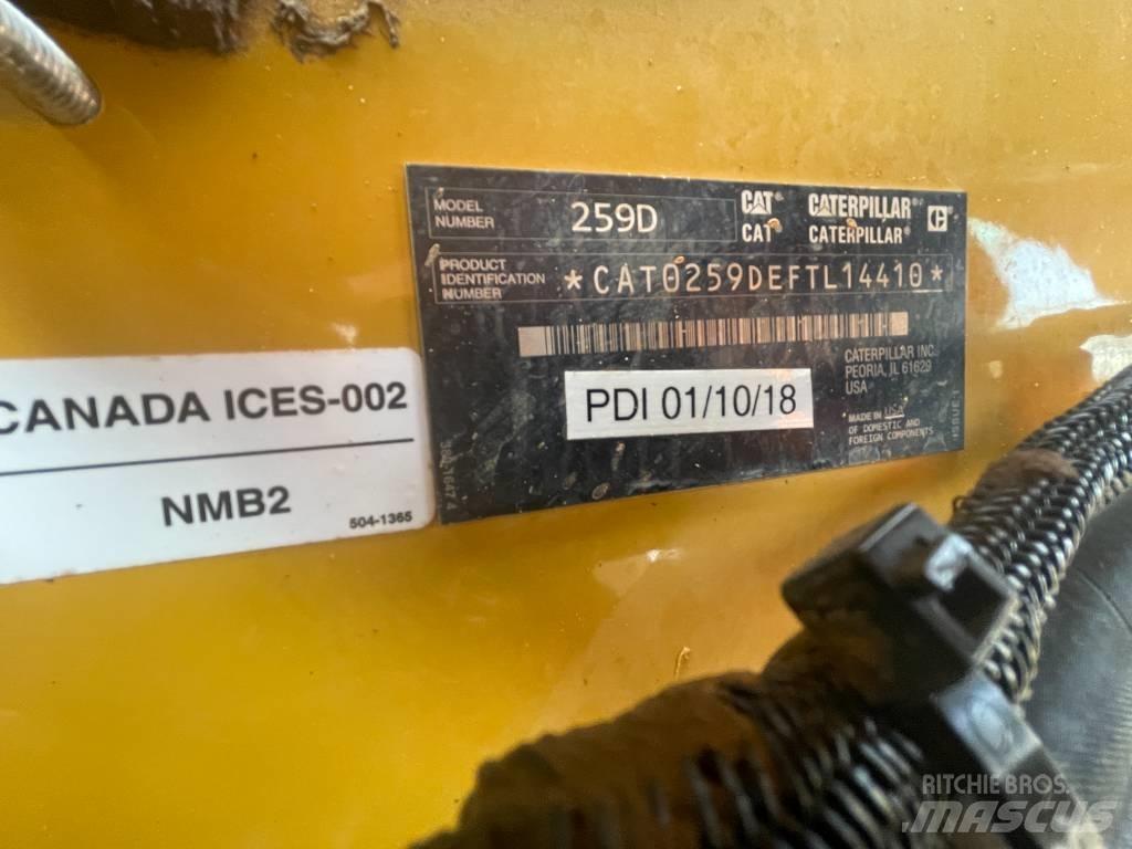 CAT 259 D Smykem řízené nakladače
