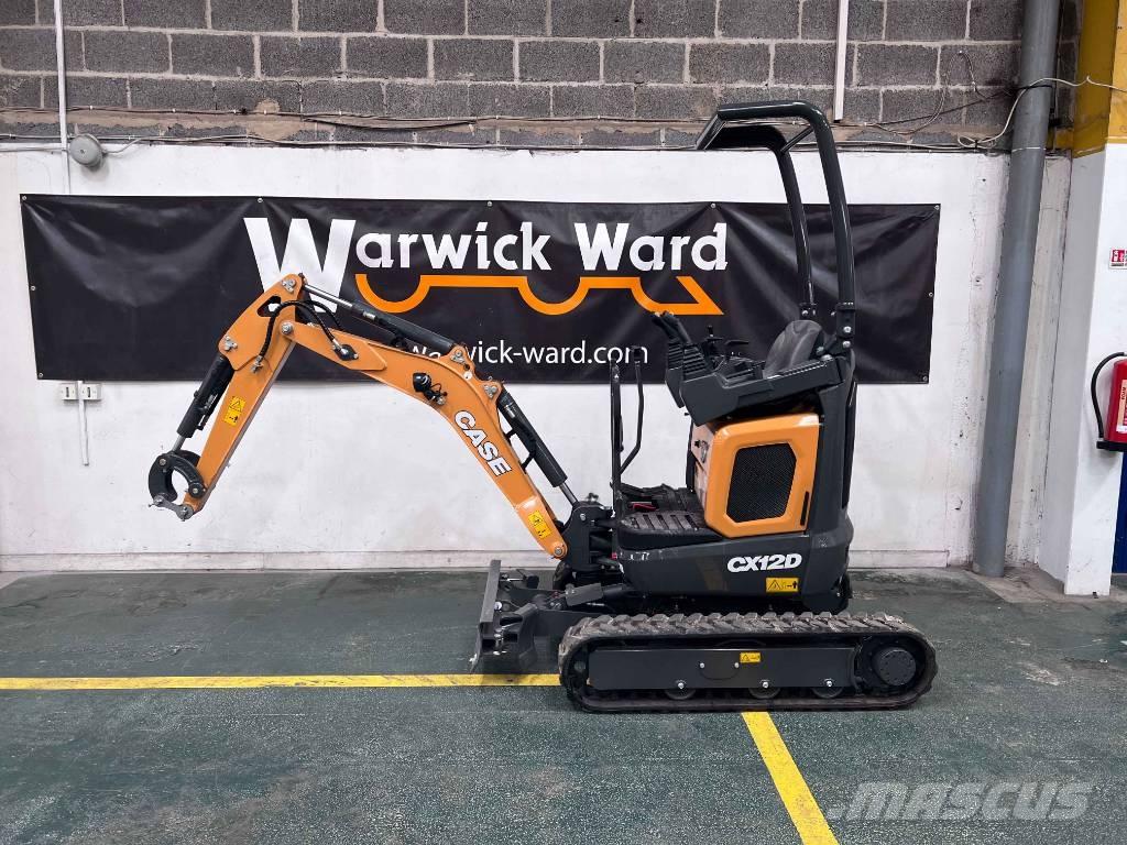 CASE CX 12 D Mini rýpadla < 7t
