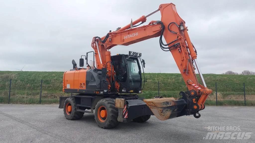 Hitachi ZX 170W-5B Kolová rýpadla