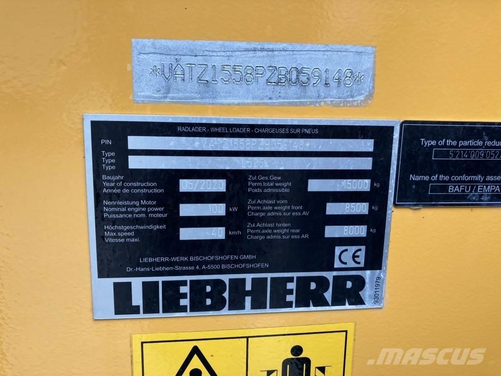 Liebherr L 526 Kolové nakladače