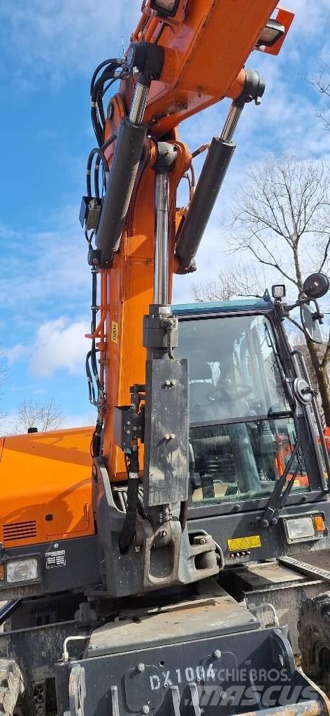 Doosan DX 100 W-7 Kolová rýpadla